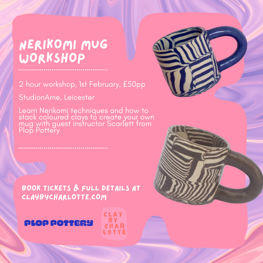 Nerikomi Mug with PLOP | 1st February